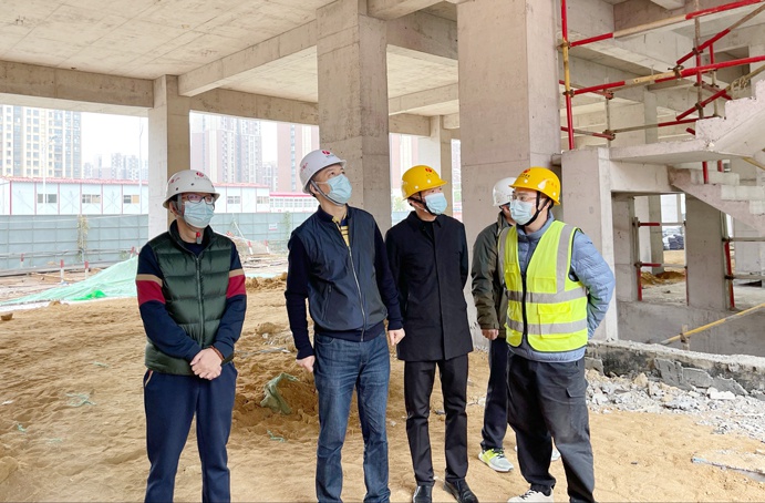 市政公用集團(tuán)黨委委員、副總經(jīng)理葛威敏到泉邦產(chǎn)業(yè)園項(xiàng)目檢查安全生產(chǎn)工